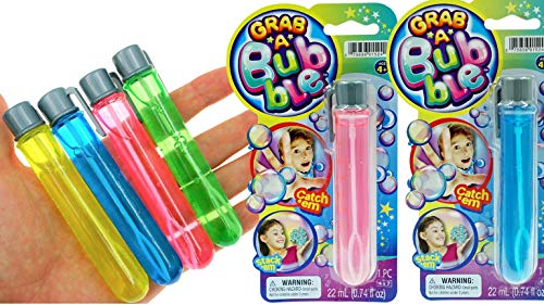 JA-RU Grab a Bubble Touchable Mini Bubble Wand (2 Pk) 1524-2A