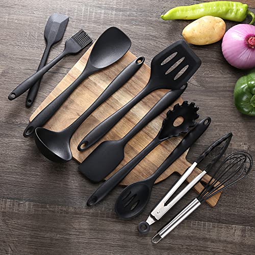 Juego-Utensilios-de-Cocina-de-Silicona-Menaje-Antiadherentes-Resistentes-al-Cocinar-Cuchara-Reposteria-Espatula-Cazo-Espumadera-Pincel-Batidor-kit-de-Accesorios-para-Cocinas