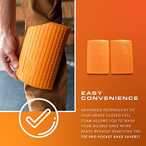 Tse Safety TSE-PPKS Tse-Pro Heavy Duty Padding Pocket Knee Savers thumb #1
