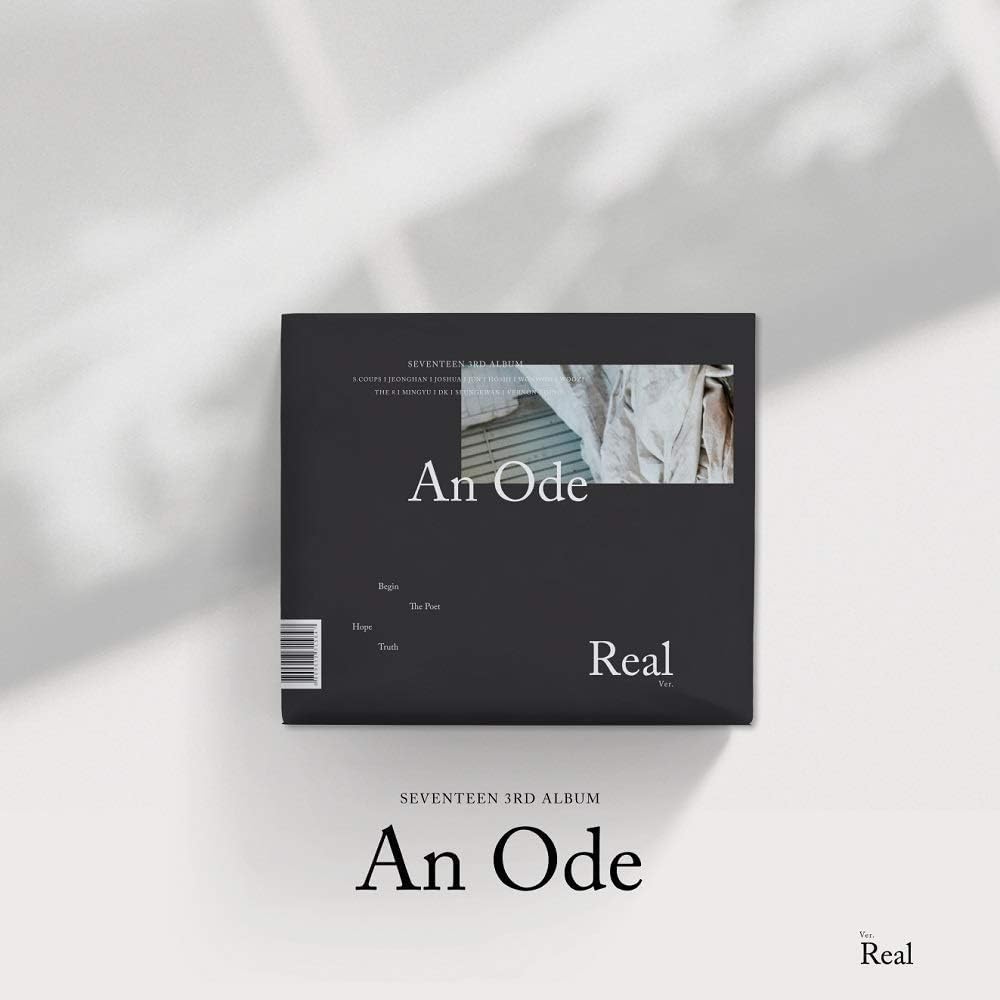 Pledis Entertainment SEVENTEEN - An Ode [ver.5 Real] (Vol.3) CD+2Photobooks+4Photocards+Folded Poster+Double Side Extra Photocards Set