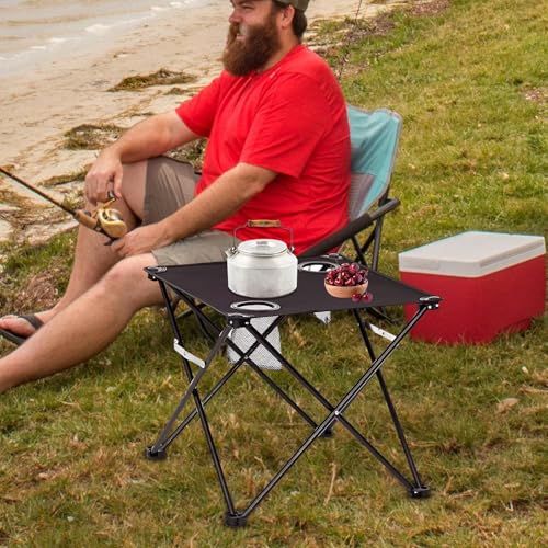 Table de camping pliante pour éviter les repas au sol en randonnée - 3