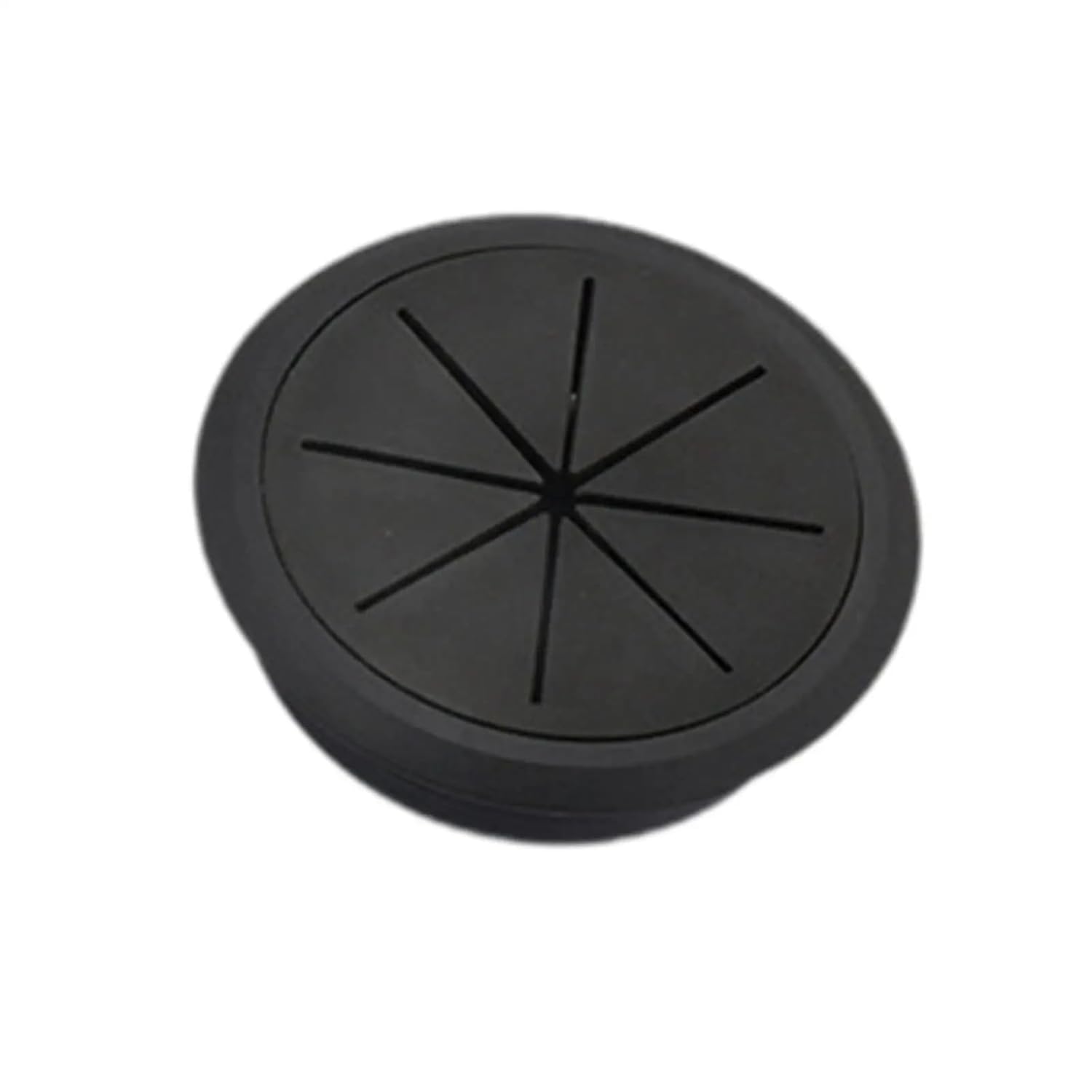 FlexRoute Desk Grommet Cable Cover with Brush Pass Through