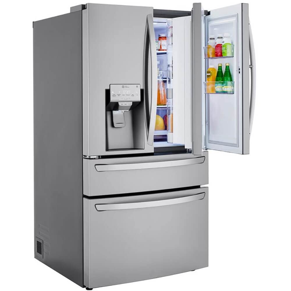 LG 23 cu. ft. Door-in-Door 4-Door French Door Refrigerator, Dual and Craft Ice in PrintProof Stainless Steel, Counter Depth LRMDC2306S on Fridge.com