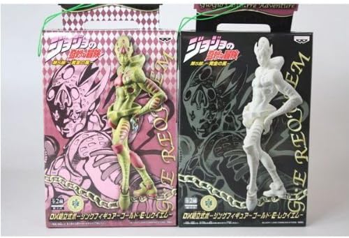 Amazon ジョジョの奇妙な冒険 Dx組立式ポージングフィギュア ゴールド E レクイエム ２種セット フィギュア ドール 通販