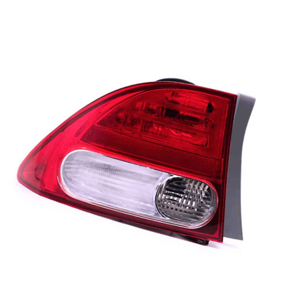Tylne światło dla Civic 2009 2010 2011, wymiana świateł hamulcowych lampa samochodowa lewa prawa strona pasażera kierowca, lewa strona zewnętrzna
