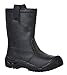 Price comparison product image Portwest Steelite Rigger Boot Scuff Cap S3 CI, Size: 48, Colour: Black, FW29BKR48