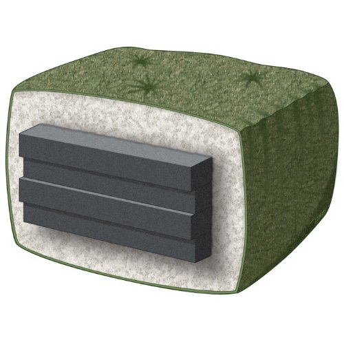 Nirvana Futons Eastridge Futon Set - Queen Size, Frame, Premium 8" Mattress, Cancun Sapphire Cover #TOP3