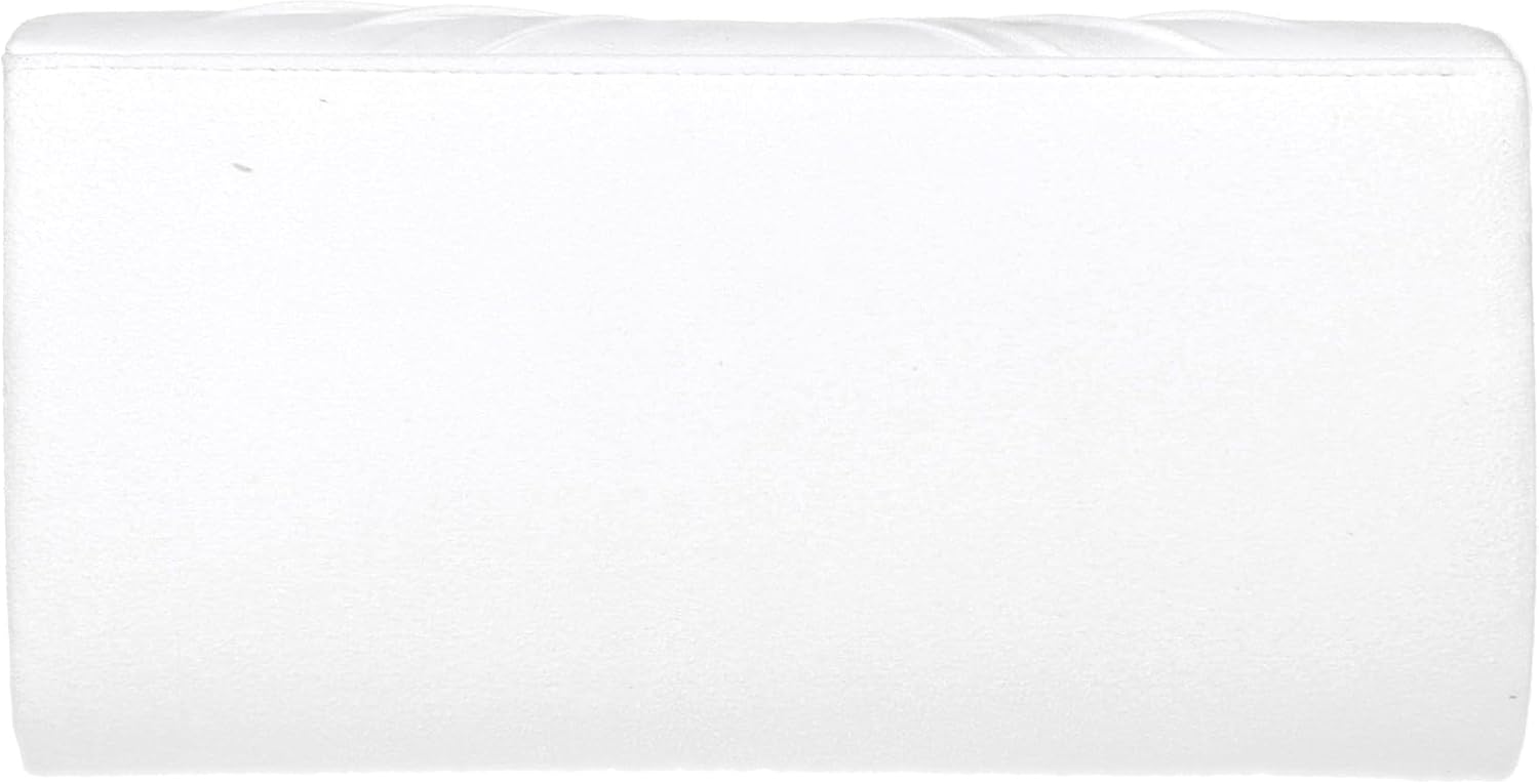 Girly HandBags Womens Twist Faux Suede Clutch Bag