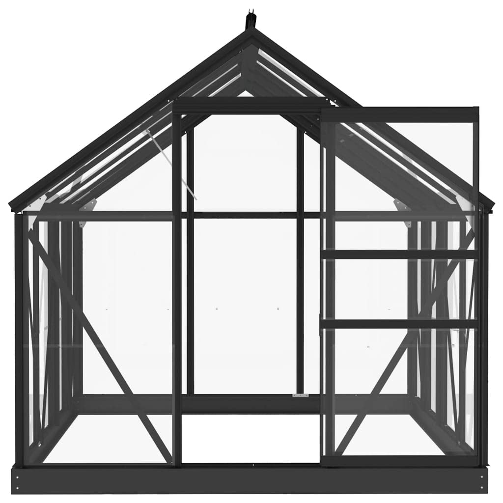 Gecheer Pannelli di Sostituzione per Serre, Vetro Temperato Trasparente 2,5 mm, Dimensioni 48x58 cm e 48x38,5 cm, per Giardinaggio Hobbistico