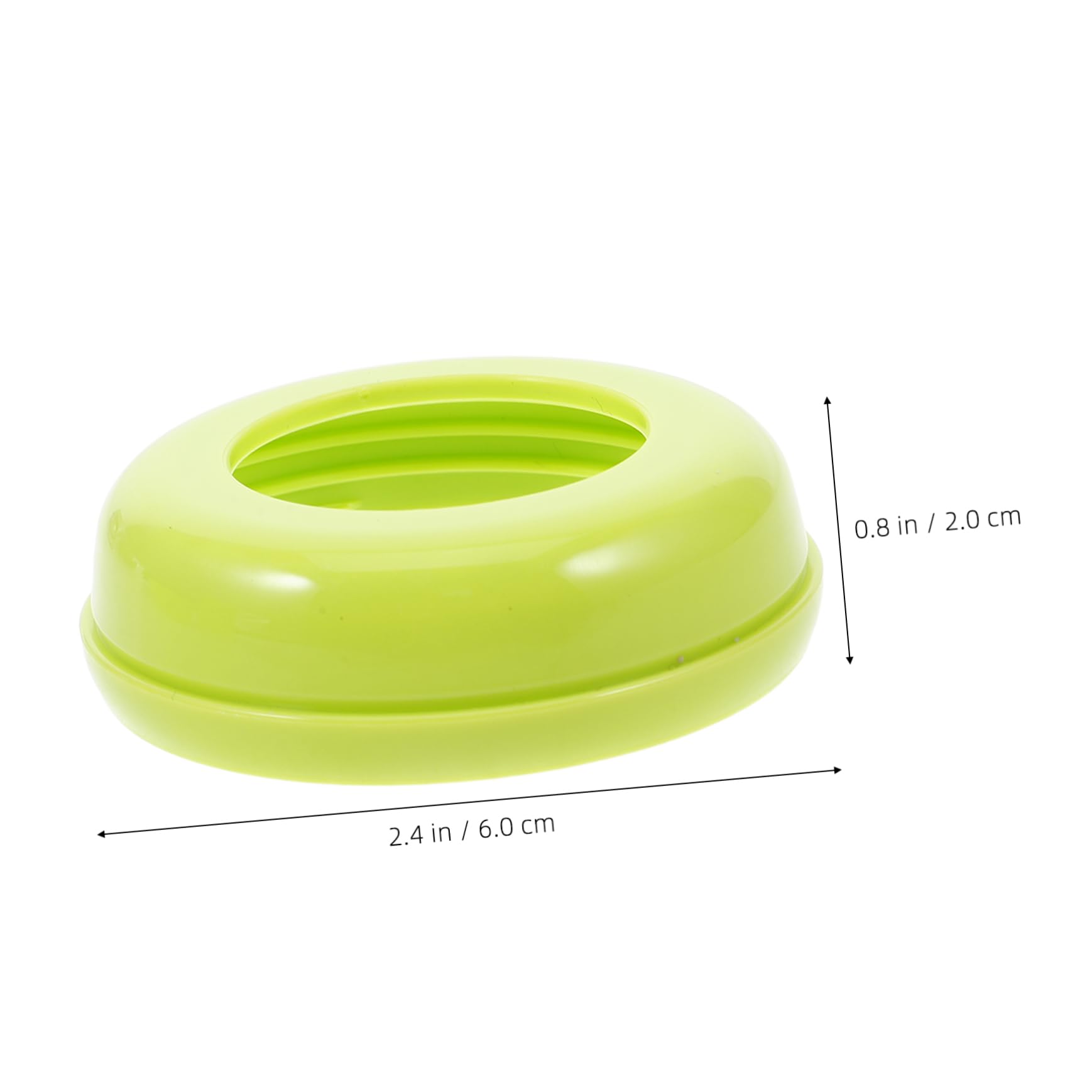 Abaodam Milk Bottle Collar Ring 5pcs Wide Mouth Bottle Caps Plastic Collar Hoop