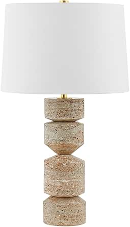Hudson Valley Lighting L4730-AGB Galeville - 1 Light Table Lamp 28.75 inches Tall and 16.5 inches Wide - Aged Brass Finish
