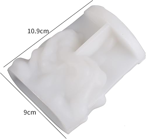 Miniatura 4 de Molde de pieta Jesús Born para velas, molde de natividad, molde para retratos 3D, molde de vela de animales, molde de silicona para pasteles de