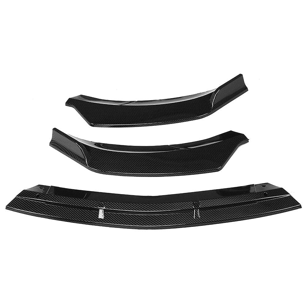 Spoiler Parachoques Delantero del automóvil Parachoques Delantero Separador de Labios Alerón para Mercedes Benz Cla-Class W117 2016-2020, Parachoques Delantero Alerón Delantero Difusor de Labios