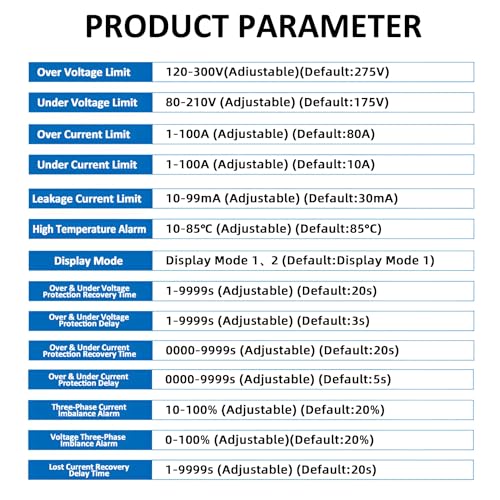 Image of XPR3SS 100A 3-Phase Bi-Directional Energy Meter with CT Coil | Solar Import Export Meter kWh Meter | WiFi Smart Power Monitor | Leakage Detection | DIN Rail | Over /Under Voltage, Current