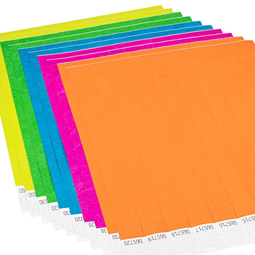 linie zwo ®, 100 Stück Einlassbänder 19 x 254 mm, Party Pack