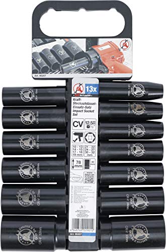 Jeu de douilles à choc pour débloquer les écrous grippés sans effort BGS Diy 95207