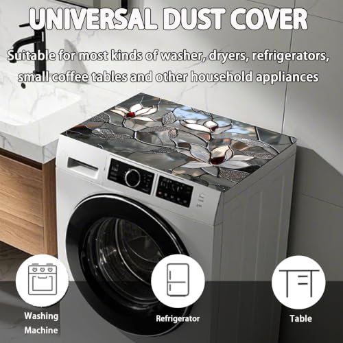 Image of NYZE Washer and Dryer Top Protector Mat, Washer Dryer Cover 23.6 inchx19.7 inch