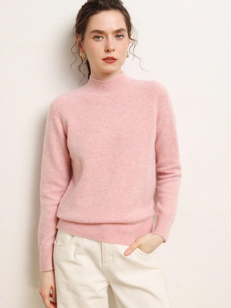 Cashmere Shirt Autumn and Winter Women's Knit Base Shirt Loose Thick Sweater