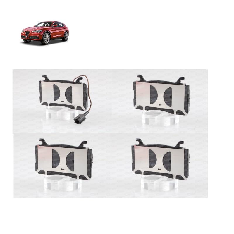 Kit pastiglie freno anteriori compatibile con Alfa Romeo Stelvio 2016+