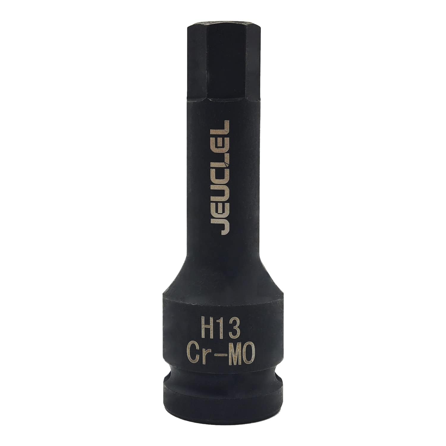 JEUCLEL 13mm Hex Impact Bit Socket, H13 1/2-Inch Impact Drive Allen Socket