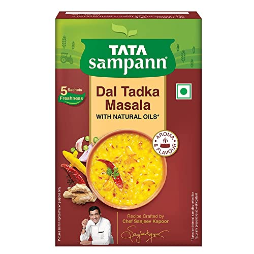 Image of Tata Sampann Unpolished Toor Dal, 1kg + Tata Sampann Dal Tadka Masala with Natural Oils, 100g