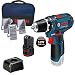 Produktbild Bosch Akku-Bohrschrauber GSR 12V-15 12 V / 1x 2,0 Ah Akku + Ladegerät inkl. Zubehör im Softbag