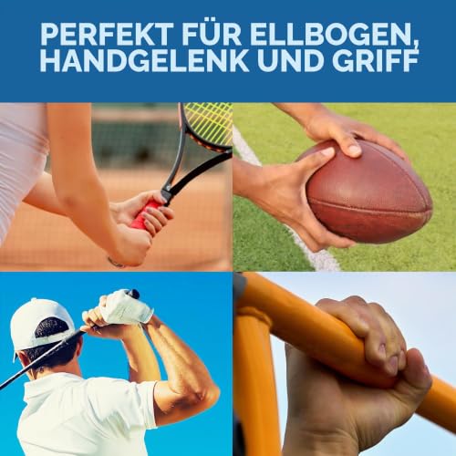 THERABAND FlexBar Tennisarm-Therapiestange, lindert Sehnenentzündungsschmerzen und verbessert die Griffstärke… – Ansicht 8