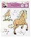 NICI 33149 - Tatuaggi per Parete, Cavallo, 30x30 cm