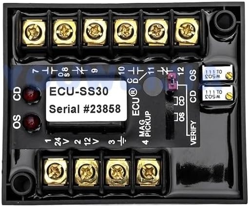 ECU SS30 Electronic Control Unit Model Generator Engine Over Speed Controller Governor