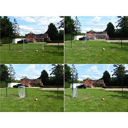 Open Goaaal Jx-Ogfs1 Adjustable Soccer Practice Net Rebounder Backstop With Training Goal, Standard Size #TOP5