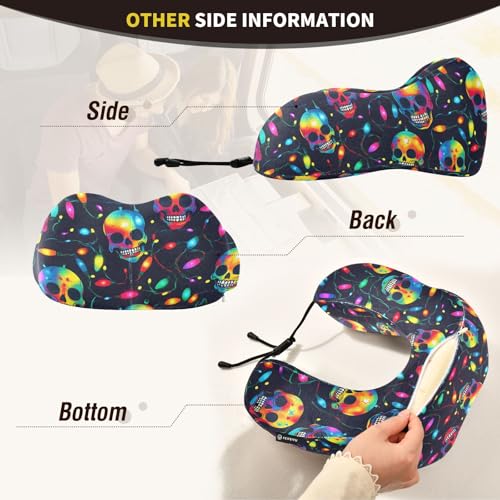 Almohada de viaje de espuma viscoelástica para cuello miniatura 5