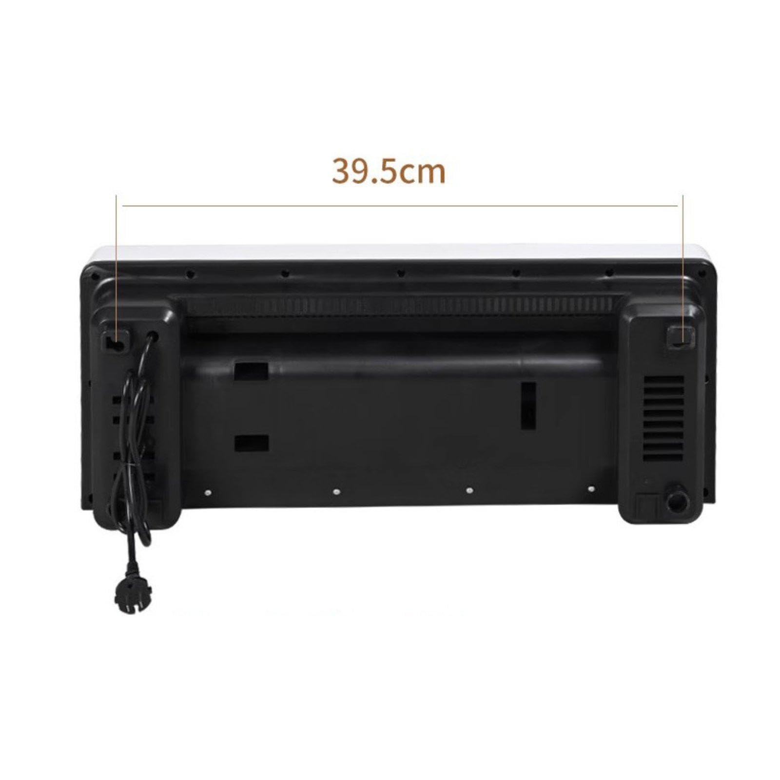 MagiDeal Calefactor eléctrico Pared con Temporizador 6 Horas, bajo Consumo y silencioso, con Control Remoto, Ideal para el hogar, Dormitorio y baño.