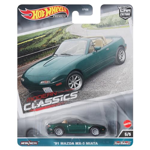 Hot Wheels Collector Vehículo de Colección 91 Mazda Miata