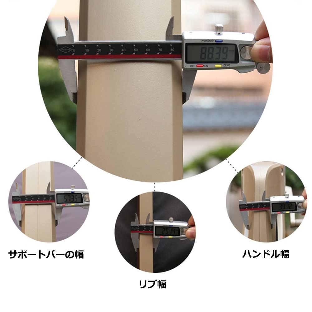 Amazon.co.jp: アルミ製 長方形 ガーデンパラソル 大型 パラソル