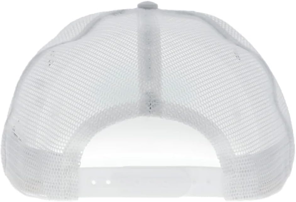 HOOEY Bad Company Rodeo Adjustable Snapback Hat - Western Mesh Back Trucker Cap with Bull Skull Logo