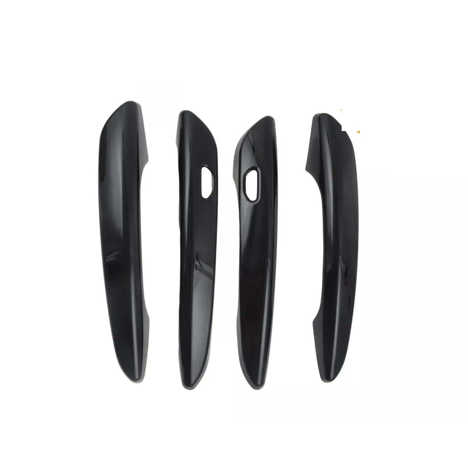 YUEYZHK for Mazda 3 Hatchback Sedan BP CX-30 DM 2019-2024 Car Smart Door Handle Cover Exterior Moulding Trim Accessories(Black)