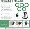 5 piezas de junta de sellado para licuadora, anillo tórico de repuesto, accesorio para Vorwerk Thermomix TM5 TM6, repuesto para jarra de licuadora 8