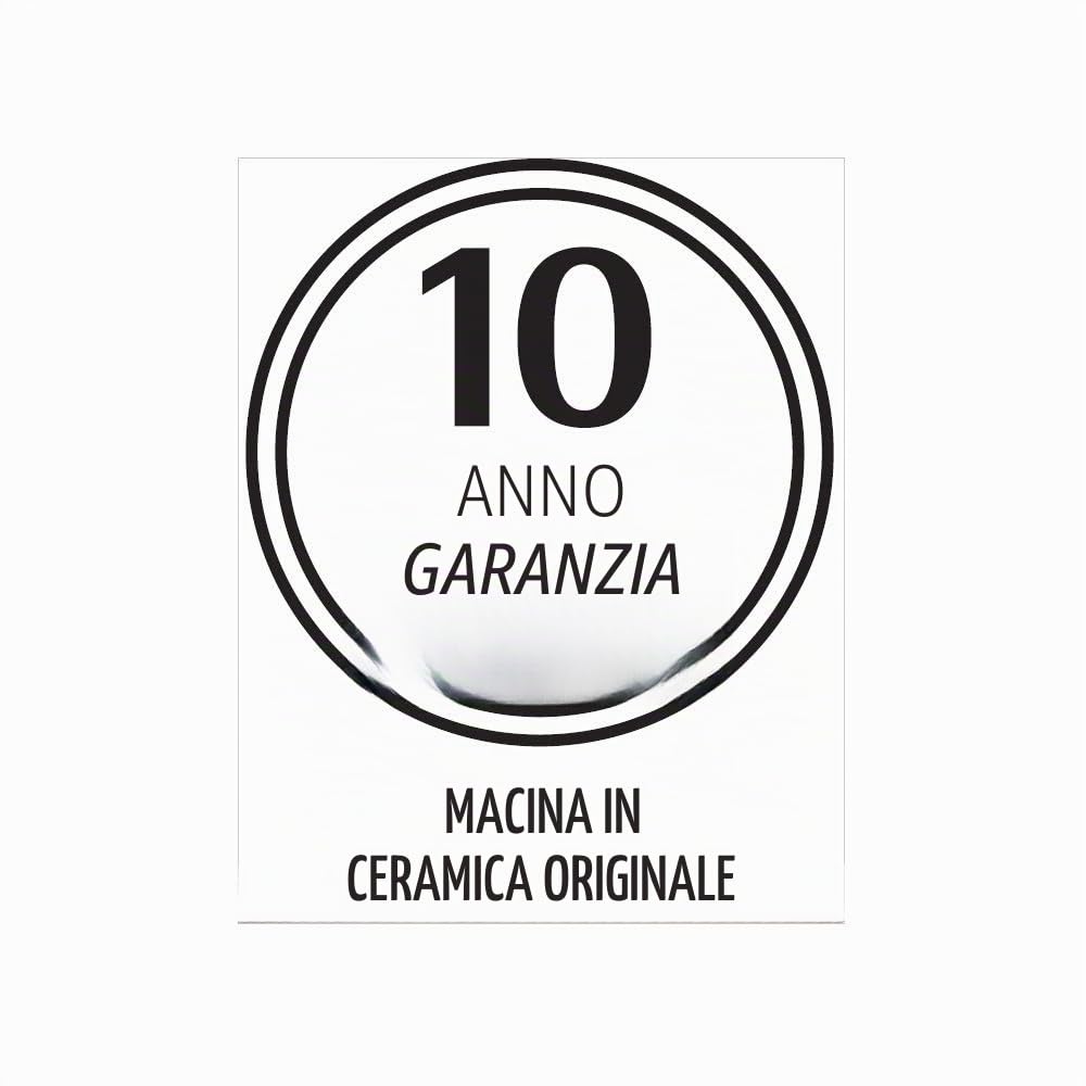 WMF Ceramill Nature 0652314500 Macinaspezie, Set da 2 Pezzi in Acciaio Inox e Legno