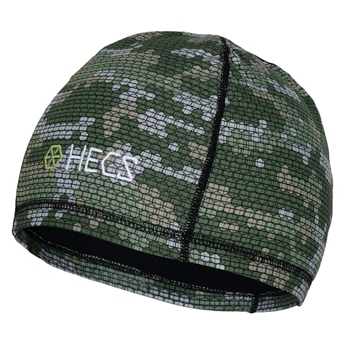HECS Stealthscreen Camo Hunting Beanie for Men & Women | Patented Technology for Concealment | Fleece Men’s Beanie Hat, No-Slip Winter Cap | Anywhere