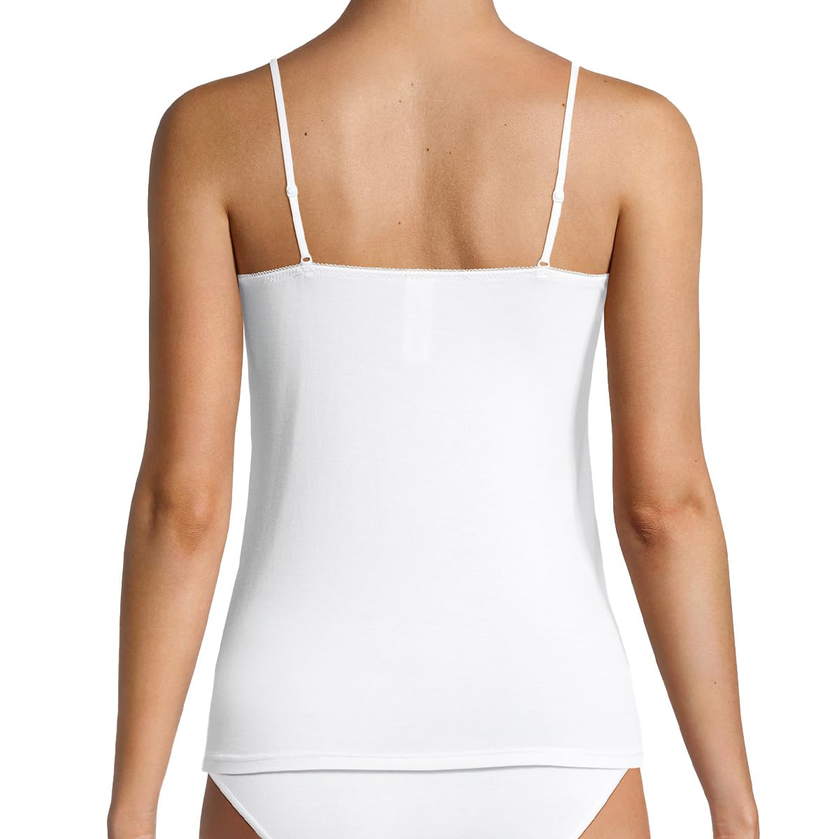 Nina von C 3er Pack Romance - Damen - Spaghetti Top - Unterhemden - Atmungsaktiv