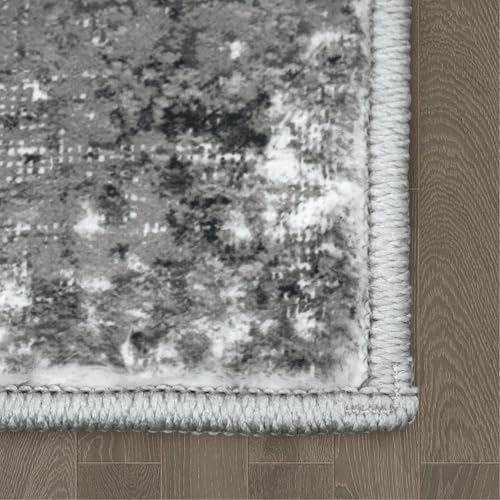 Area Rugs 5x7 Living Room: Large Soft Washable Rug Modern Abstract Anti-Skid Non-Shedding Carpet Indoor Floor Thin Carpets for Bedroom Dining Room Farmhouse Nursery Home Office Multi