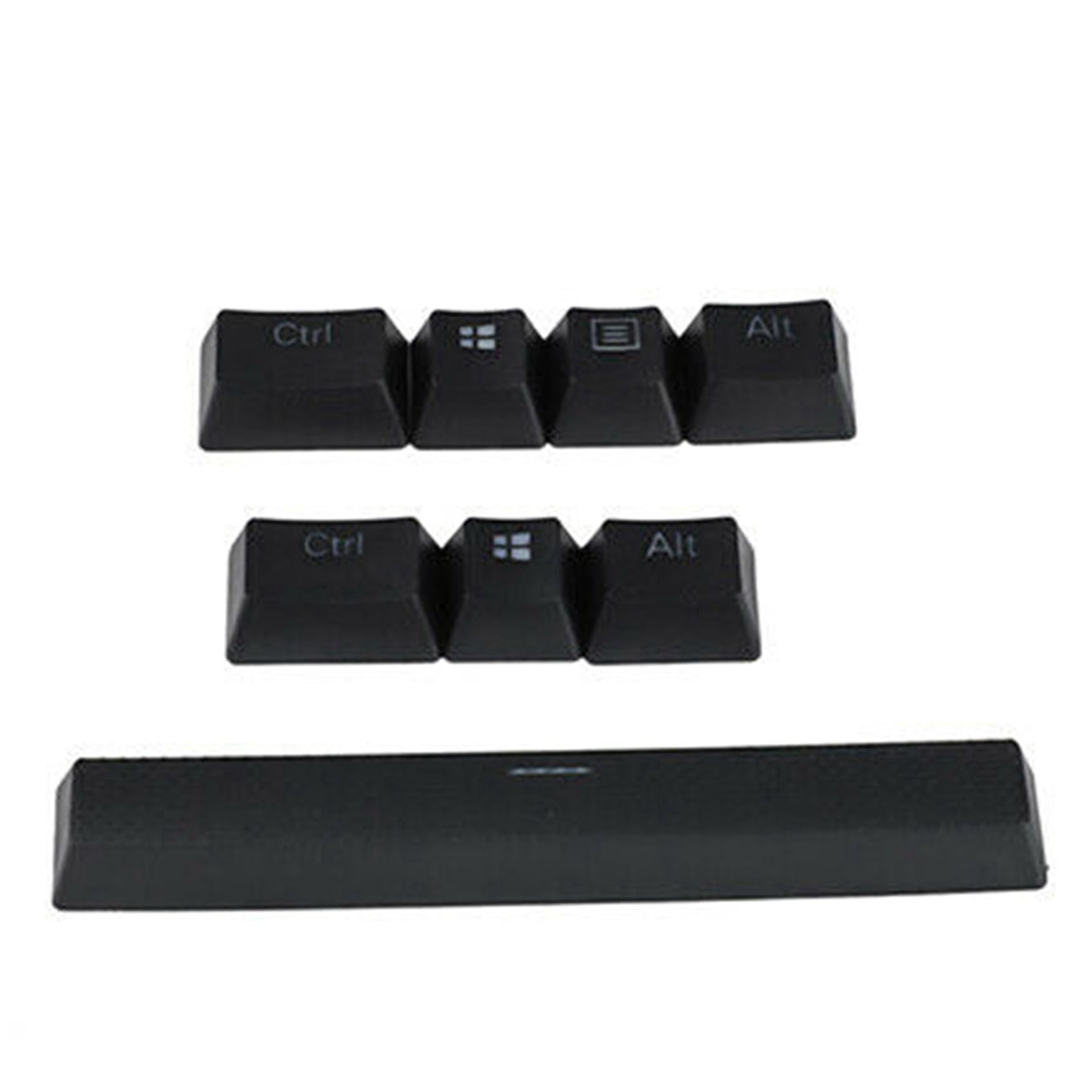 VENOAL Lot de 16 capuchons de touches PBT pour clavier de mécanique G710+ K65, K70, K95 (noir)
