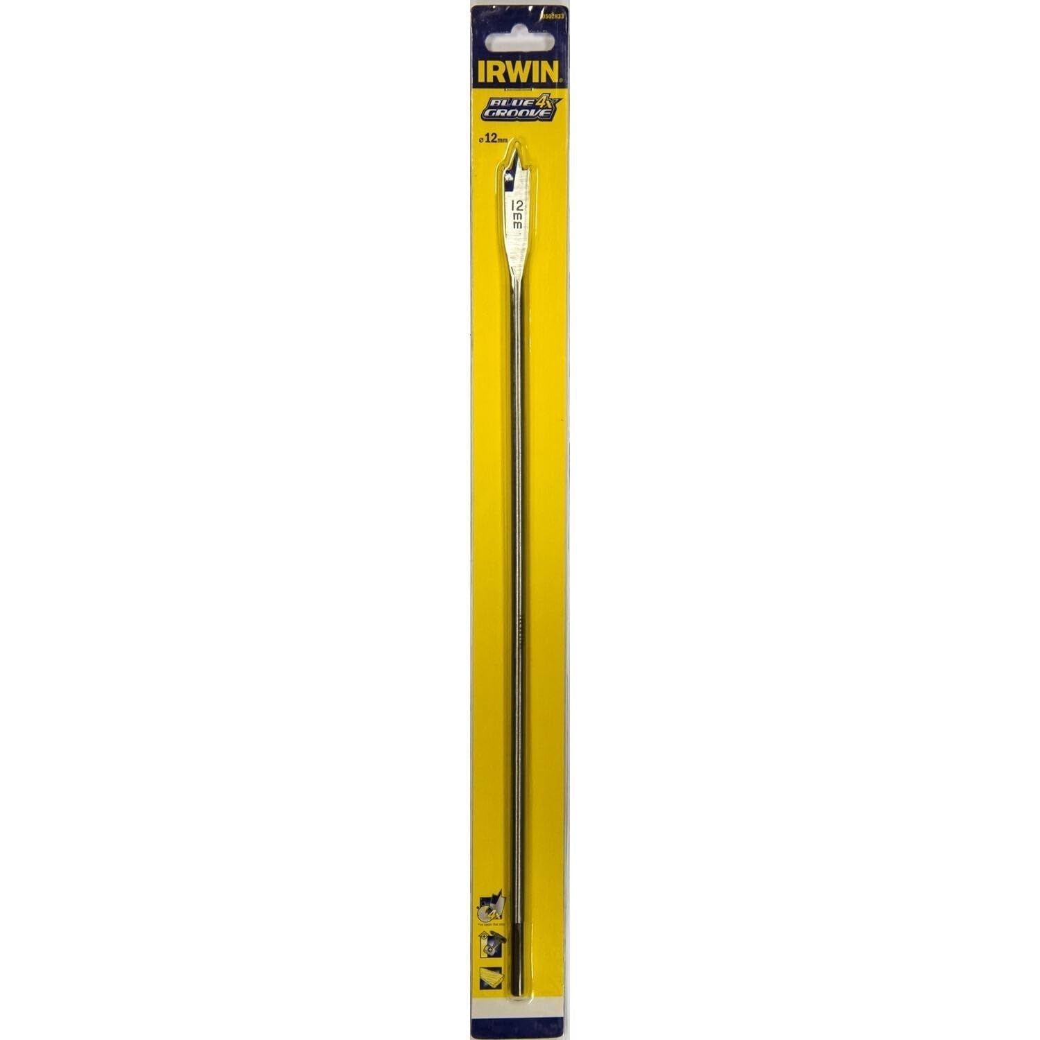 Irwin 10502833 12 x 400mm 4X Blue-Groove Long Flat Bit โ image 1