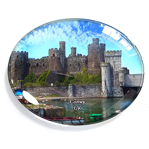 Conwy UK Magnet Fridge Refrigerator Freezer Magnet Sticker