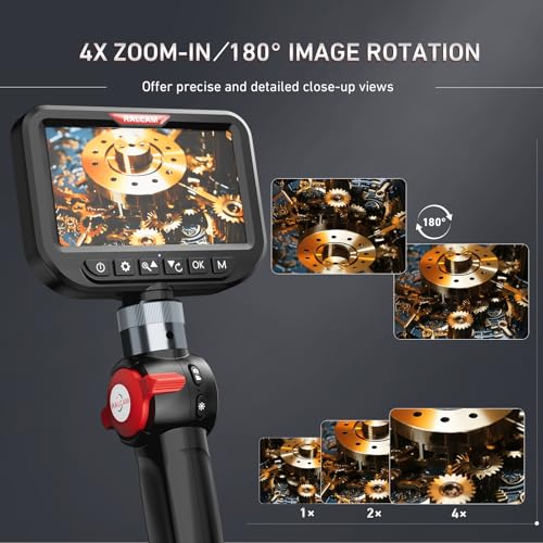 Ralcam Cámara de Inspección Articulada para Mecánica Automotriz HVAC miniatura 5
