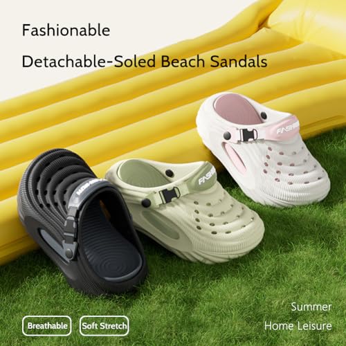 Breathable Slip-On Sandals for Kid, Adjustable Strap Summer Slippers, Non-Slip Eva Light and Comfortable Shoes for Indoor and Beach Activities2