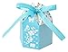 Produktbild Kleenes Traumhandel 30 Gastgeschenkboxen zur Taufe & Geburt & Hochzeit - 8x6x6 cm (Blau)