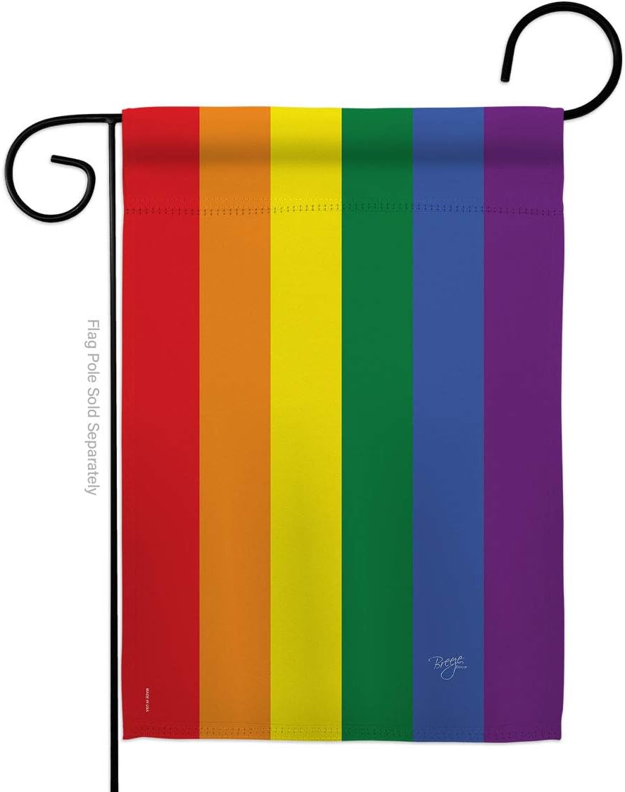 Pride Month American Flags For Outside House Rainbow 4th Of July Wall Art Decor Home Independence Day Memorial Cemetery Decoration For Grave Yard 911 Sign US Poster Canvas USA Poster Gifts