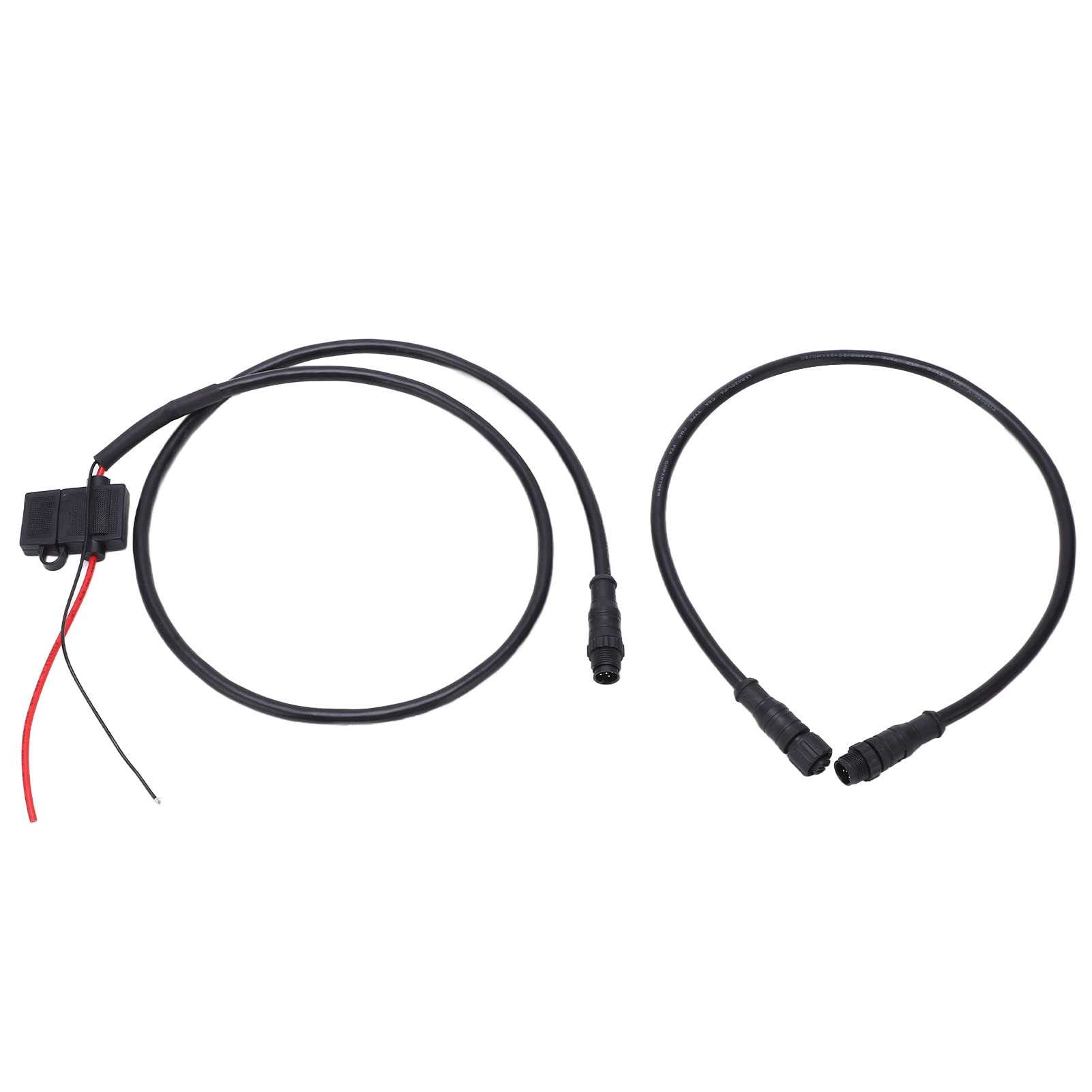Tbest Kit Nmea 2000,Connecteurs De Prise En T Compacts,Marine Pour Kit De Démarrage Nmea 2000 Câble D'Alimentation De 1 M Avec Fusible Mâle Femelle Terminator Connecteur En T Pour Réseaux Lowrance