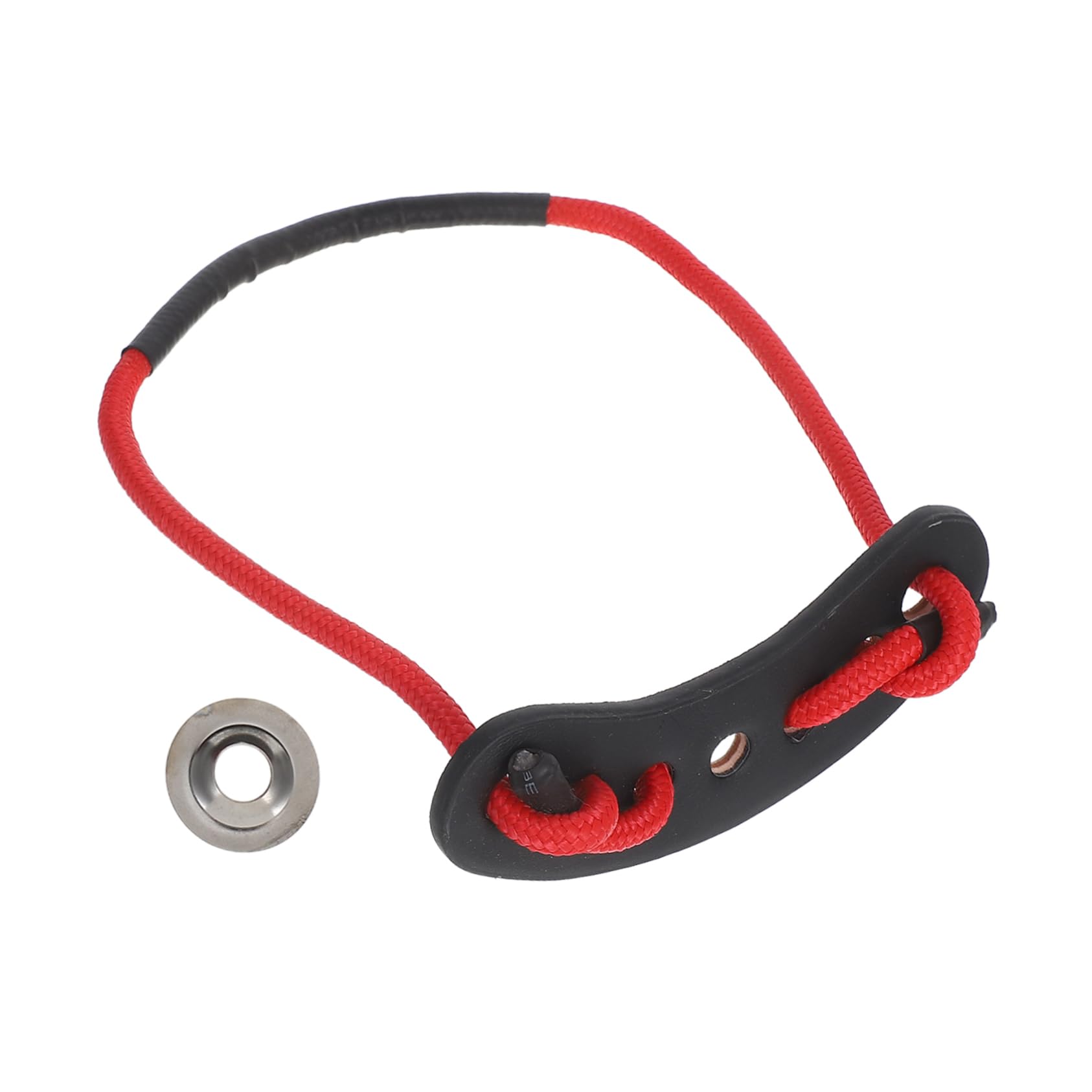 TOYANDONA Adjustable Wrist Sling Durable PU Material for Enhanced Shooting Accuracy Non Slip Grip Accessory for Beginners Professionals Braided Cord